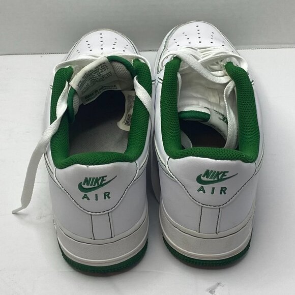 Nike Air Force 1 '07 Contrast Stitch - White Pine Green Size 8 - Pre-Owned - Picture 3 of 4
